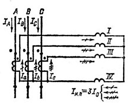 схема соединения трансформатора в полную звезду