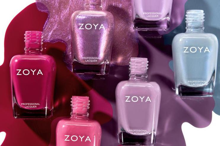 Разнообразие палитры лаков Zoya