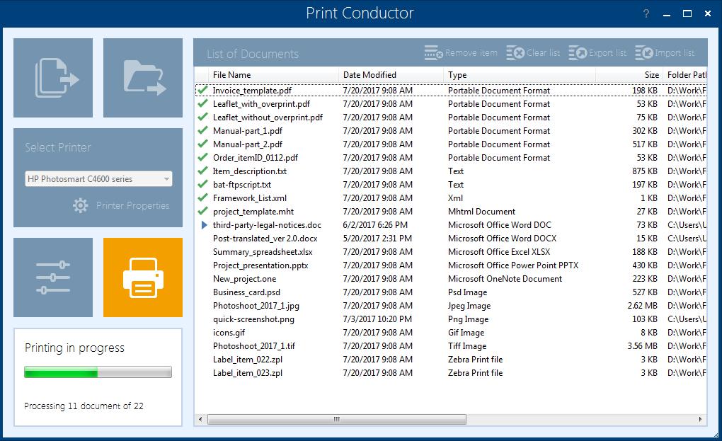 Print Conductor