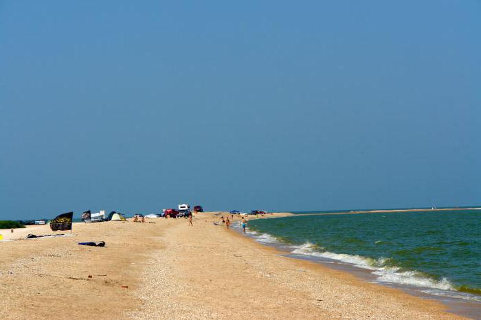 азовское море коса долгая