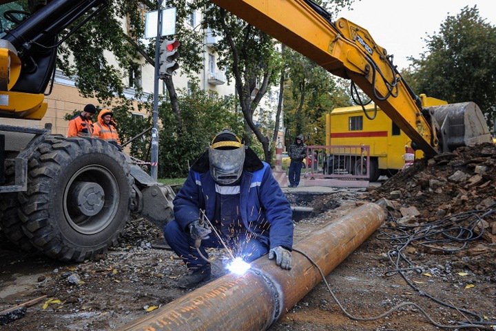 прокладка труб