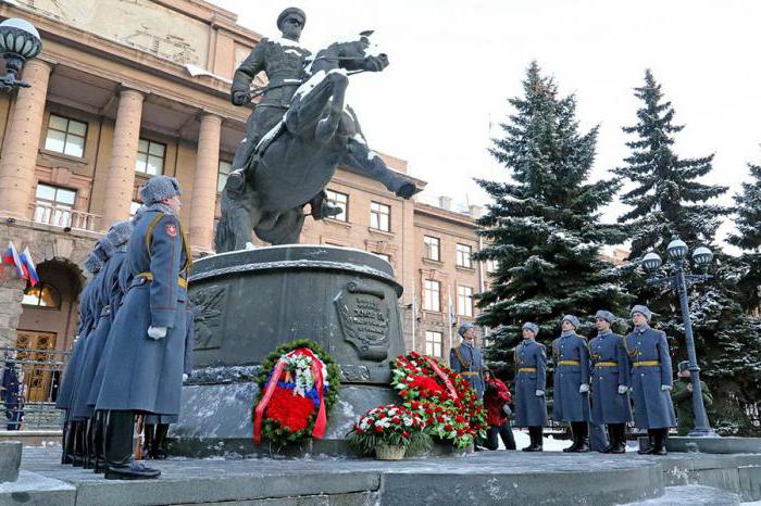 Памятник Жукову