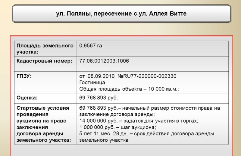 Кадастровый номер в документах