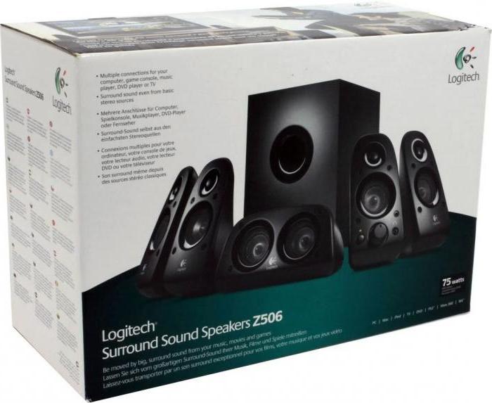 колонки logitech z506