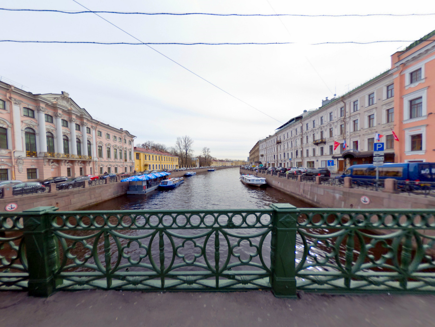 Перила "Зеленого моста"