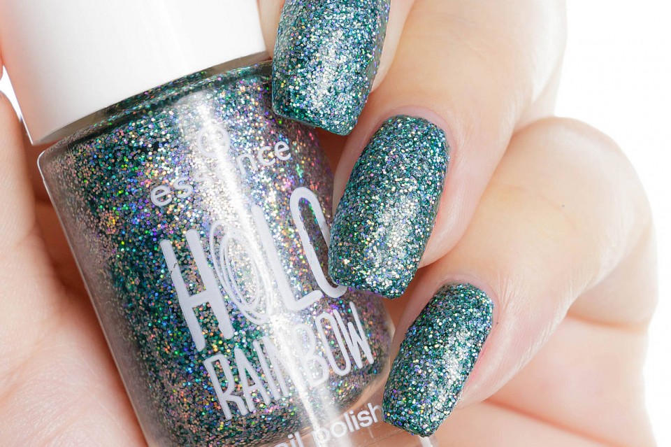 Лак "holo rainbow nail polish"