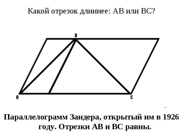 Параллелограмм Зандера